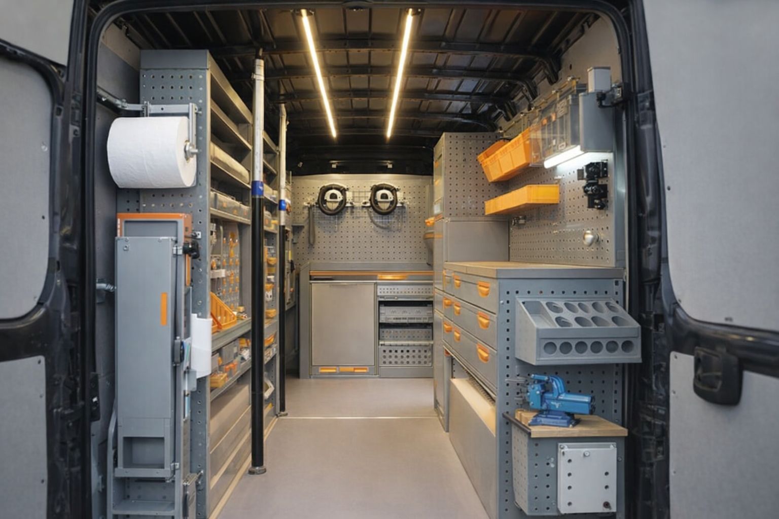 Werkstatt auf Rädern: So wird dein Transporter zur sicheren und praktischen Hof‑Werkstatt in Brandenburg